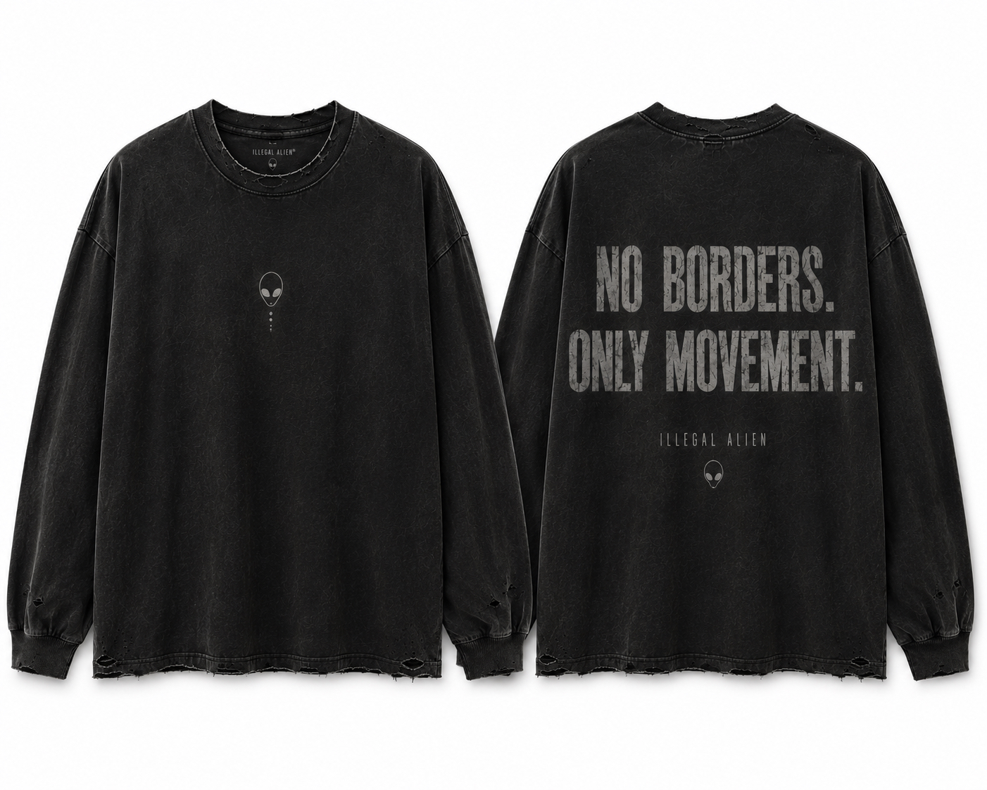 Borderless LS Tee